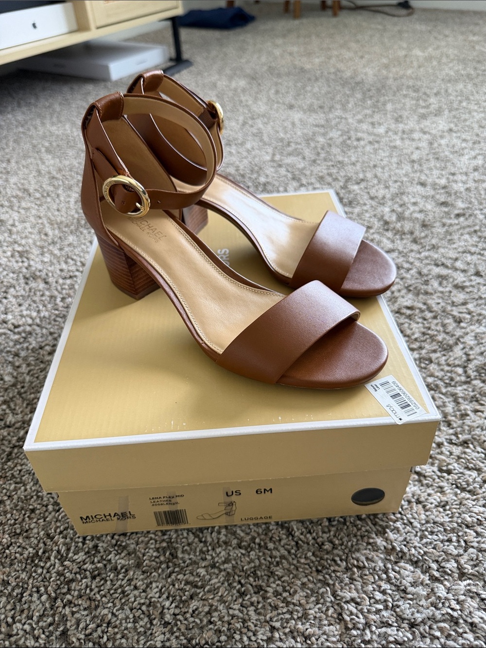 Michael Kors leather sandals